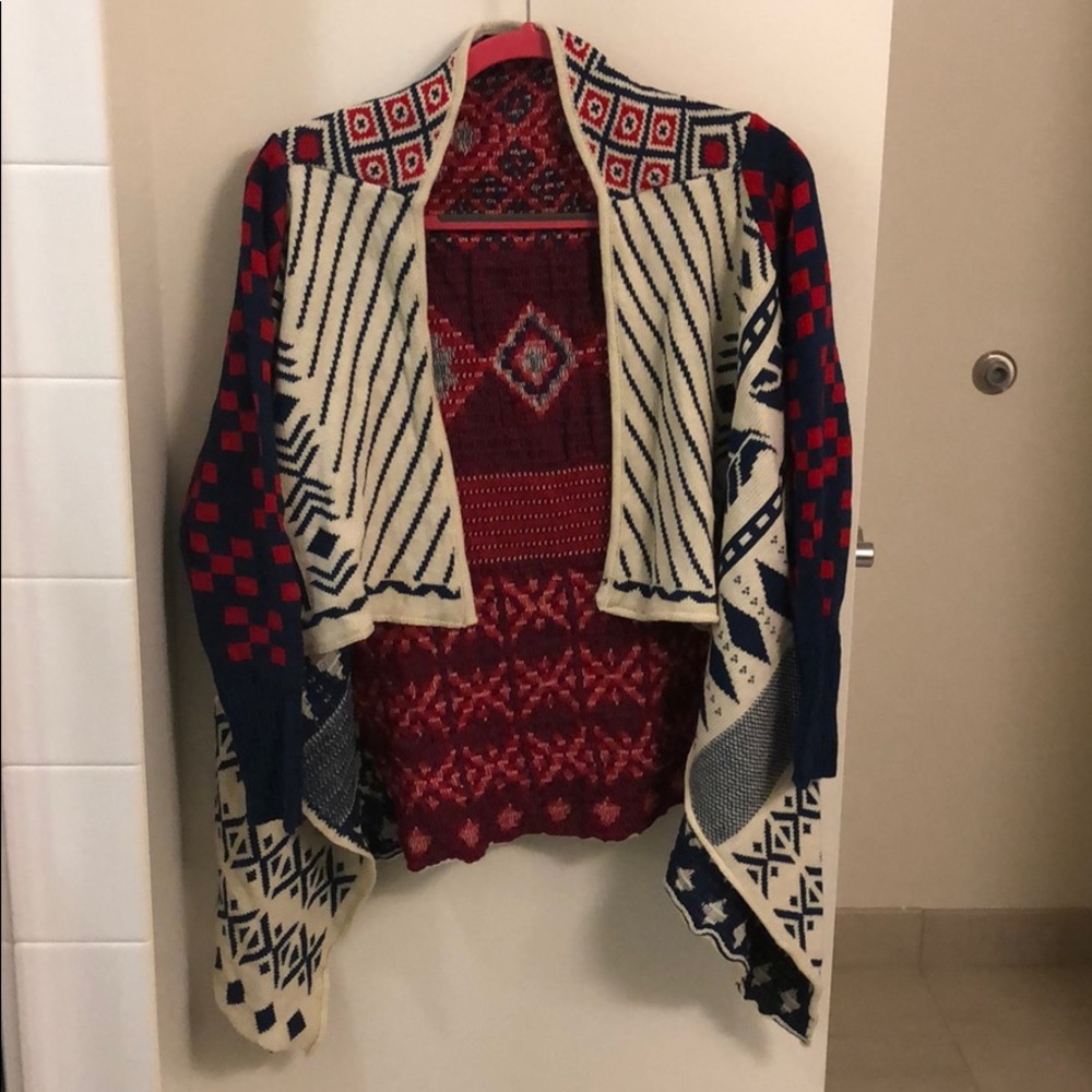 Print Cardigan